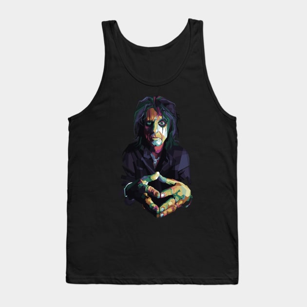 Shock Rock Legend Tank Top by Alkahfsmart